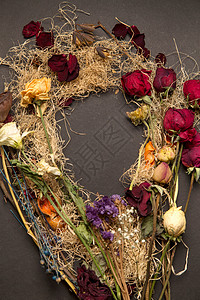 传统庆典装饰品花束干花图片