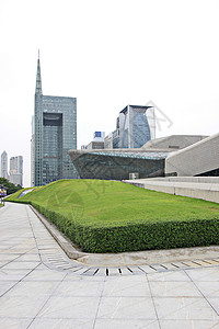 广东珠江新城景点背景图片