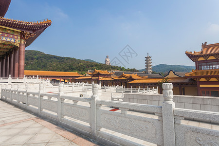 自然景色元素会议无锡灵山风景区背景