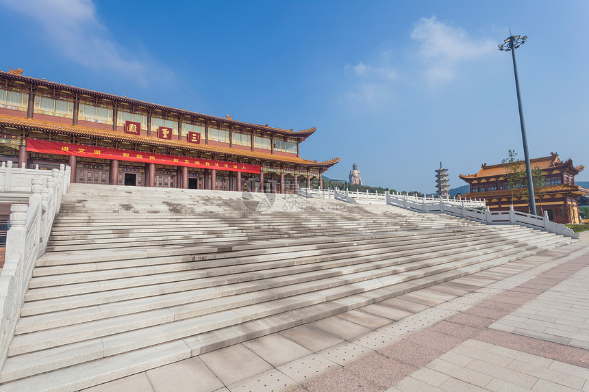 传统度假胜地江苏省无锡灵山风景区图片