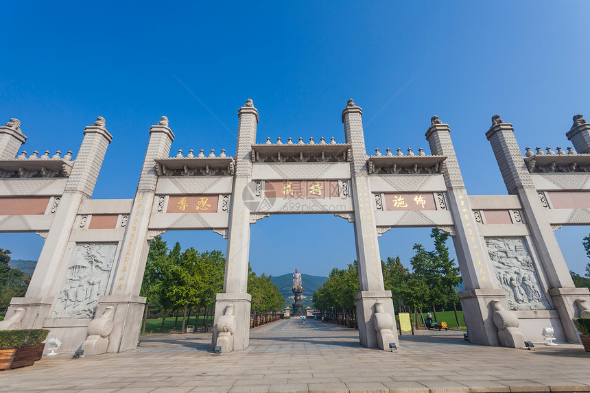 寺院寺庙江苏省无锡灵山风景区图片
