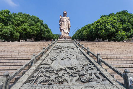 江苏省无锡灵山大佛背景图片