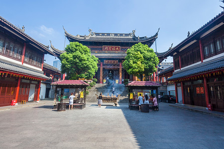古老的塔江苏省无锡南禅寺高清图片