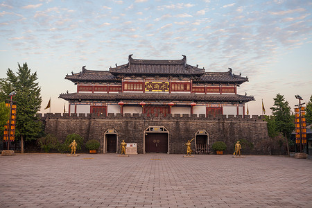 符号结构旅游目的地自然江苏省无锡三国城背景