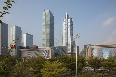 高层建筑深圳市市民中心公共建筑广东省深圳城市建筑图片