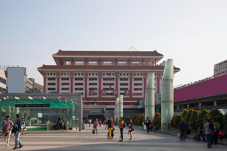 深圳海关广东省深圳城市建筑背景