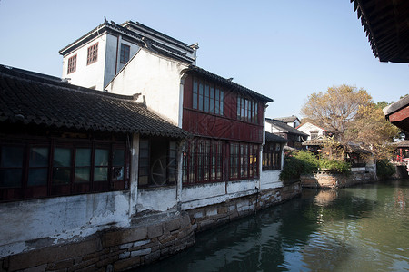 名胜古迹旅游目的地江苏省昆山市锦溪古镇图片