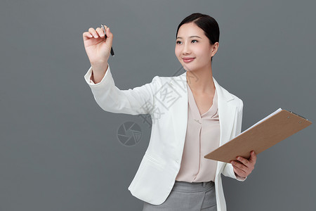 丢掉香烟手写字城市生活轻松青年女人女白领背景