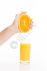 自制橙汁过程图片