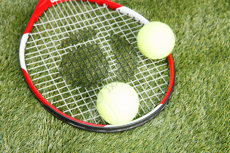 运动体育器械网球图片