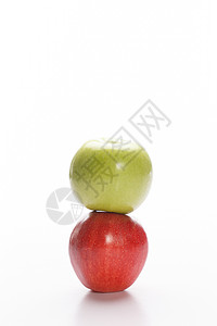 平衡膳食创意拍摄有机水果背景