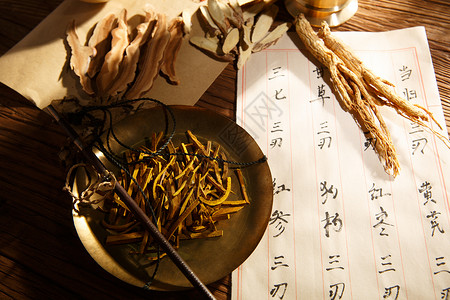 中医传统文化中药图片