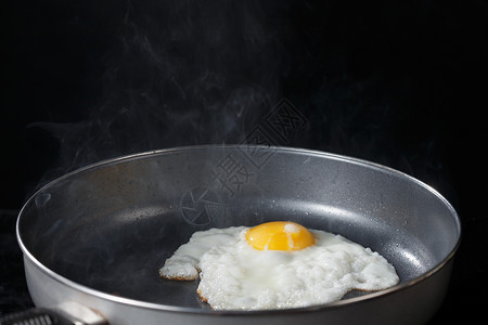 烹调做饭煎鸡蛋图片