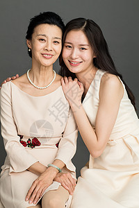 母亲时尚亚洲幸福母女图片