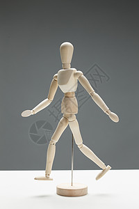 人体平衡机器人亚洲木偶背景