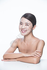 愉悦亚洲仅一个青年女人青年女人妆面肖像图片