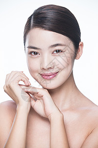 仅一个人亚洲人青年女人妆面肖像图片