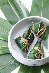 艾制品传统节日美食粽子背景