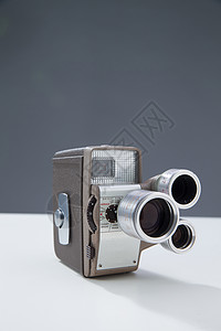 特写电子产品器材光学设备相机摄像机背景