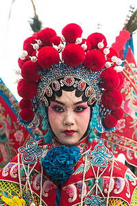 传统表演艺术活动女人京剧图片