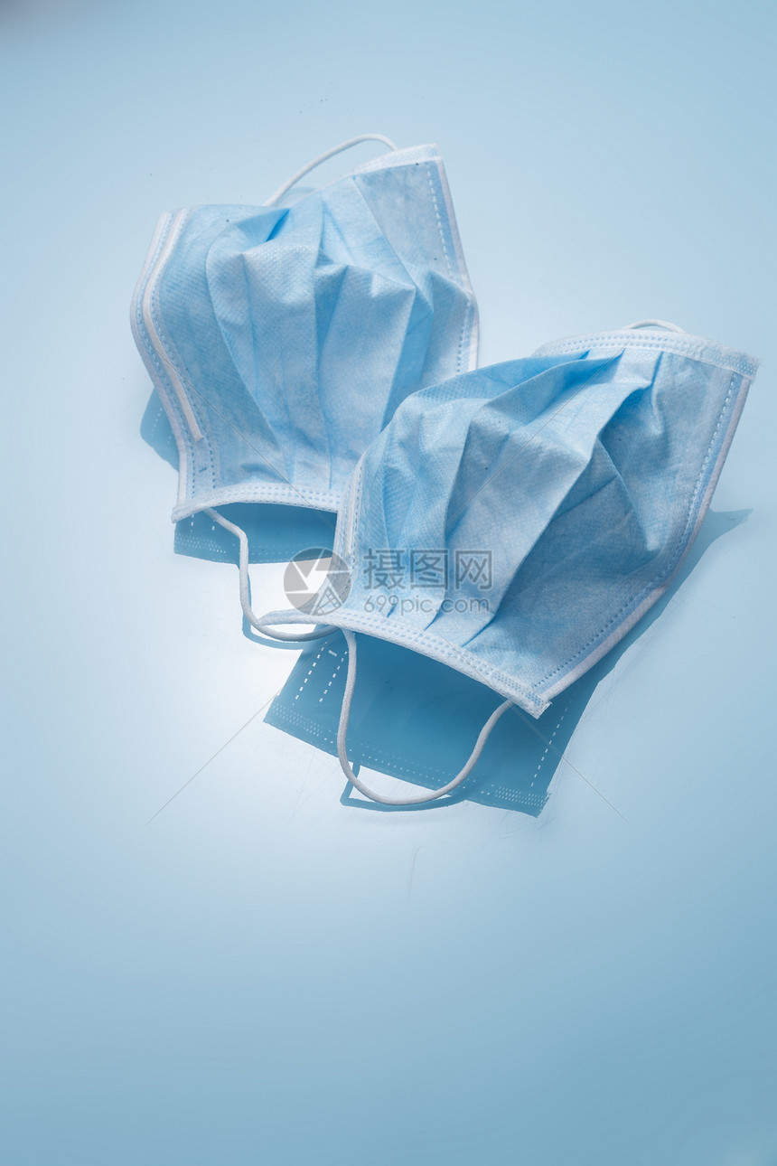 预防新型冠状流感医用外科口罩图片