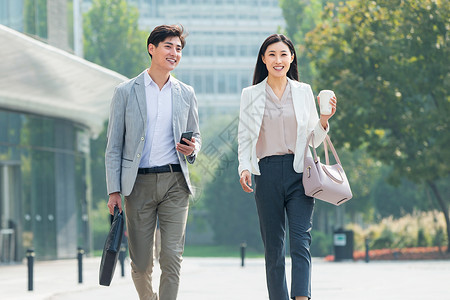 摄影包女商人通勤者摄影上班路上的青年商务人士背景