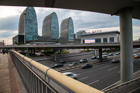 楼群人造建筑环境北京西直门建筑群图片