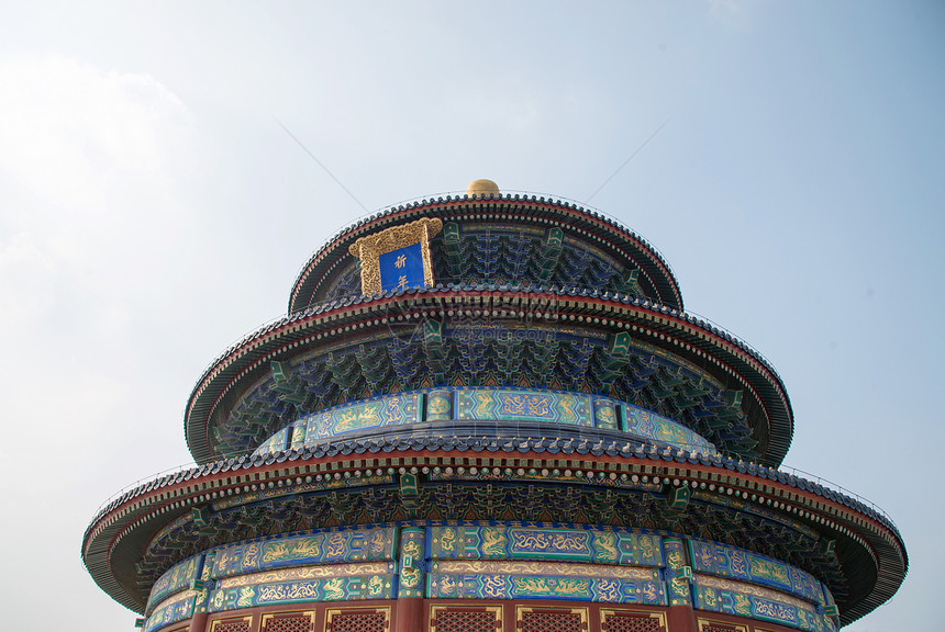 国际著名景点北京天坛祈年殿图片