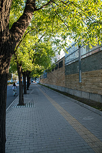 旅游胜地步行道路建筑结构北京三里屯街道高清图片
