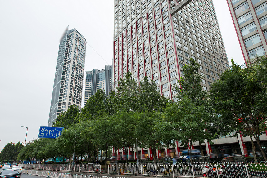 汽车金融区楼群北京城市建筑图片