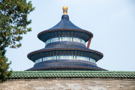 旅行花纹图案建筑北京天坛图片