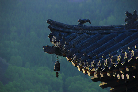 寺院建筑宗教山西省五台山背景图片