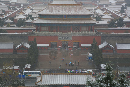 风景美景建筑北京风光背景图片