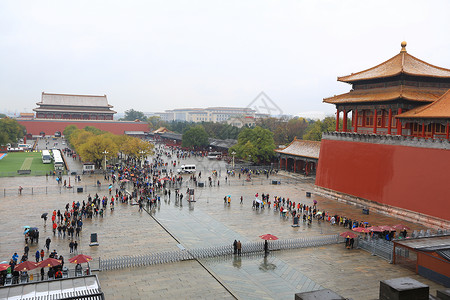风景城市建筑北京风光背景图片