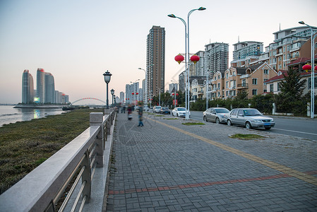 繁荣路旅游目的地辽宁省丹东风光图片