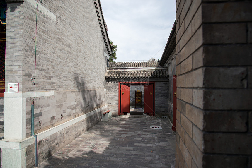 文化遗产古老的彩色图片北京恭王府图片