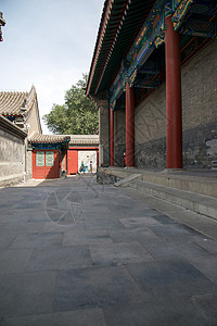 无人古典风格旅游目的地北京恭王府图片