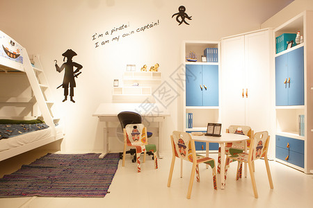 室内设计摄影摄影现代住房儿童房背景
