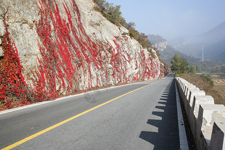 山乡村路亚洲北京郊区的公路图片