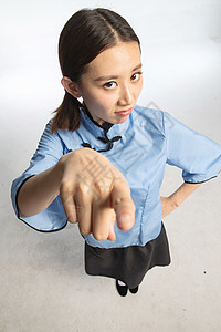 历史时代古典风格复古青年女人高清图片