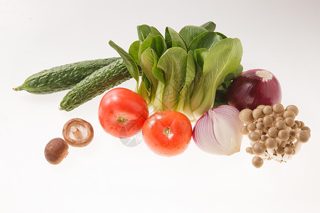 影棚拍摄准备食物蔬菜高清图片