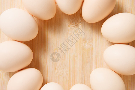饮食膳食丰富鸡蛋背景图片