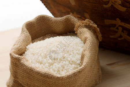 粮食储藏主食大米背景