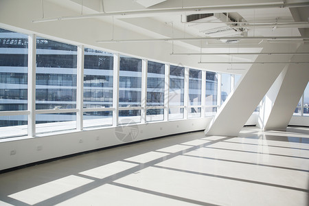 日光灯管彩色华贵彩色图片商务办公大楼内景背景