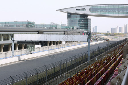 交通方式试车跑道比赛上海赛车场背景图片