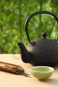 茶文化元素茶具图片