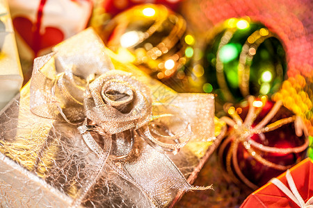 彩色蝴蝶结节日彩色图片包装纸圣诞礼物背景