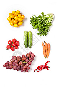 健康生活方式色彩鲜艳垂直构图蔬菜水果图片