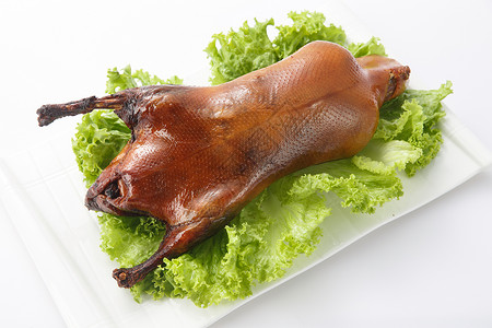 新鲜鸭子食品北京烤鸭高清图片
