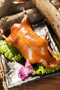 烹调静物特色北京烤鸭图片